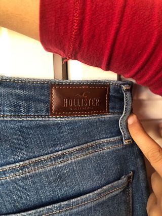 Pantalones vaqueros Hollister azul talla 36  chica
