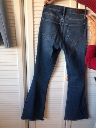 Pantalones vaqueros Hollister azul talla 36  chica
