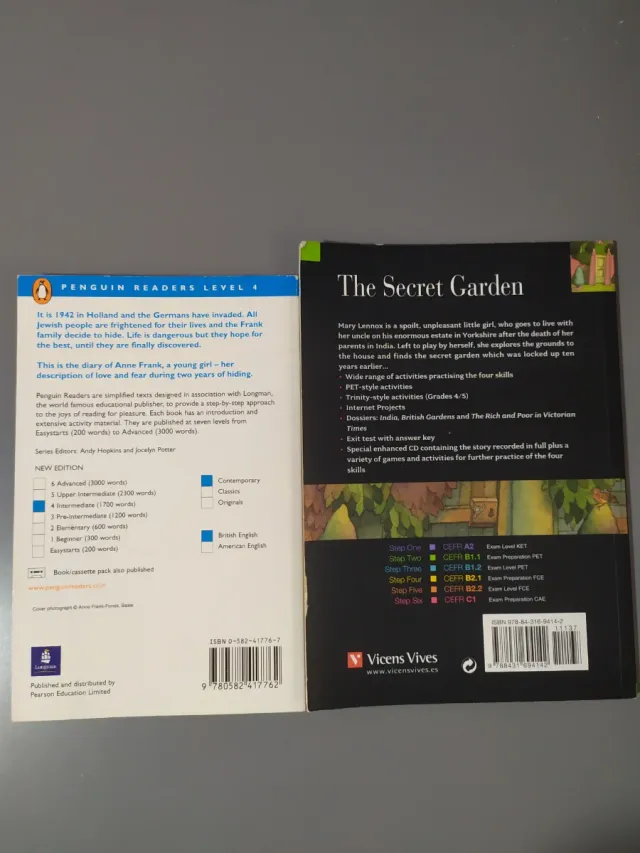 Pack 2 libros en inglés