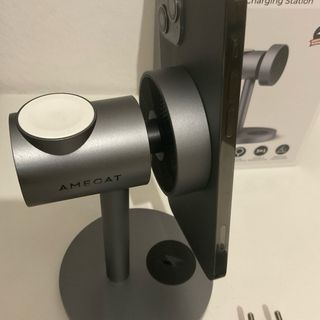 Stazione Ricarica Wireless Amegat Qi 3-in-1
