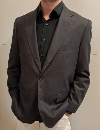 Giacca uomo vintage 3 bottoni