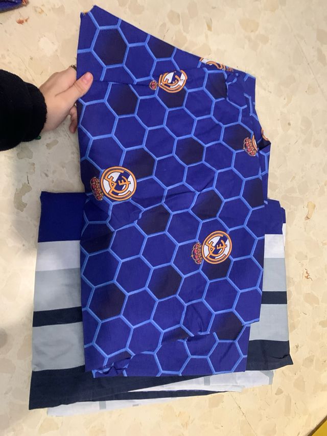 Juego de cama Real Madrid para cama de 90