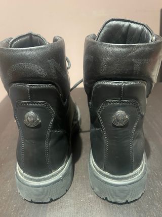 Botas Moncler Piel Negras