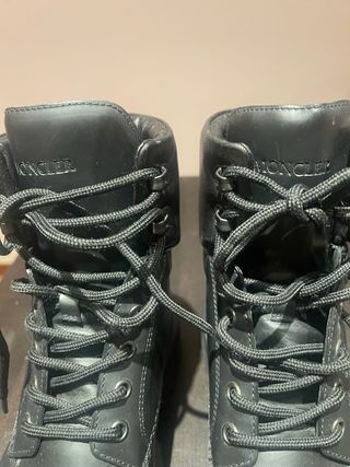 Botas Moncler Piel Negras