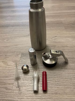 Sifone Montapanna Acciaio Inox Rosso
