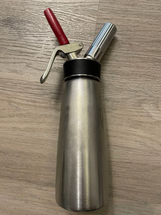 Sifone Montapanna Acciaio Inox Rosso