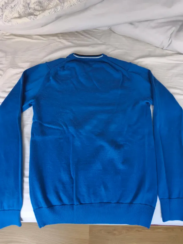 Jersey Fred Perry azul talla S