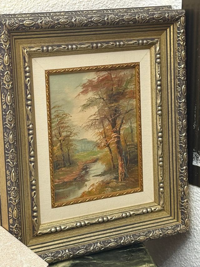 Cuadro Paisaje Río Marco Dorado