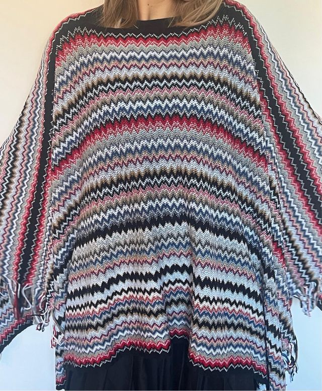 Poncho/Capa Missoni Multicolor Talla Única