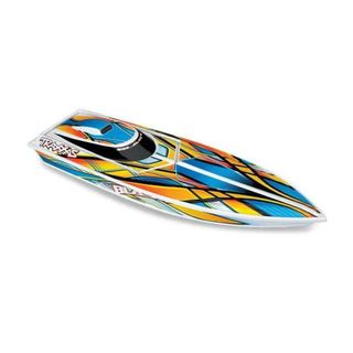 Traxxas Blast Barco de Carreras Naranja