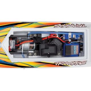 Traxxas Blast Barco de Carreras Naranja