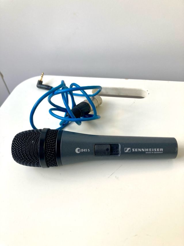 Micrófono Sennheiser E 845 S + Cable