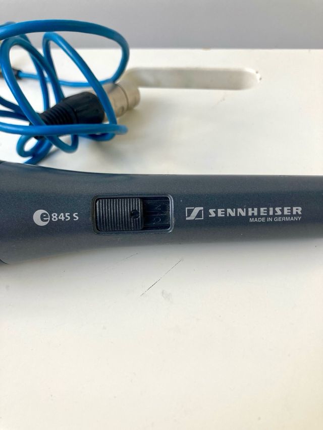 Micrófono Sennheiser E 845 S + Cable