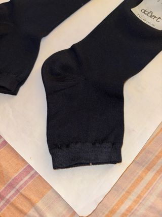 3CALZE NUOVE DONNA COTONE MARCA”deBert”MADE IN ITA