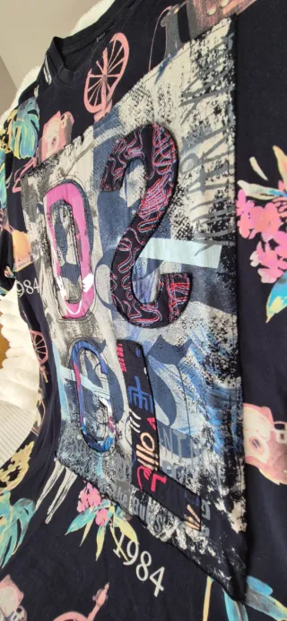 Camiseta Desigual Hombre Multicolor