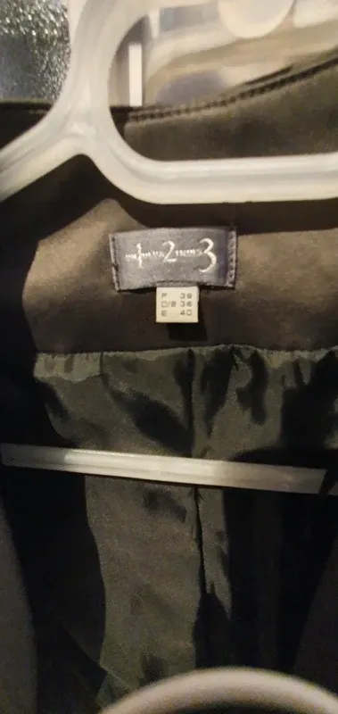 Bolero negro elegante 1 2 3 Paris – Talla 40