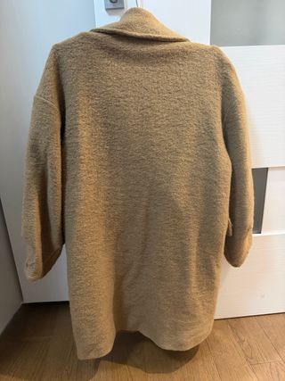 Cappotto camel over in lana in buone condizioni