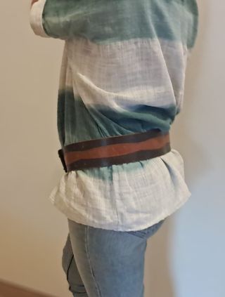 Cintura vera pelle vintage