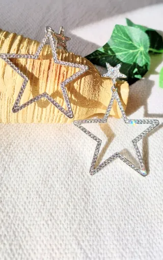 Pendientes Estrella Circonitas