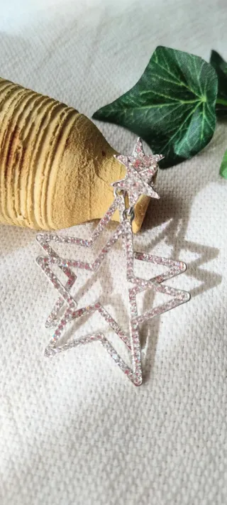 Pendientes Estrella Circonitas