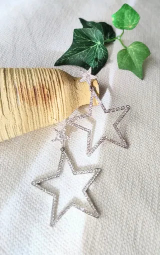 Pendientes Estrella Circonitas