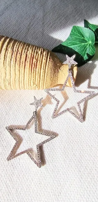Pendientes Estrella Circonitas