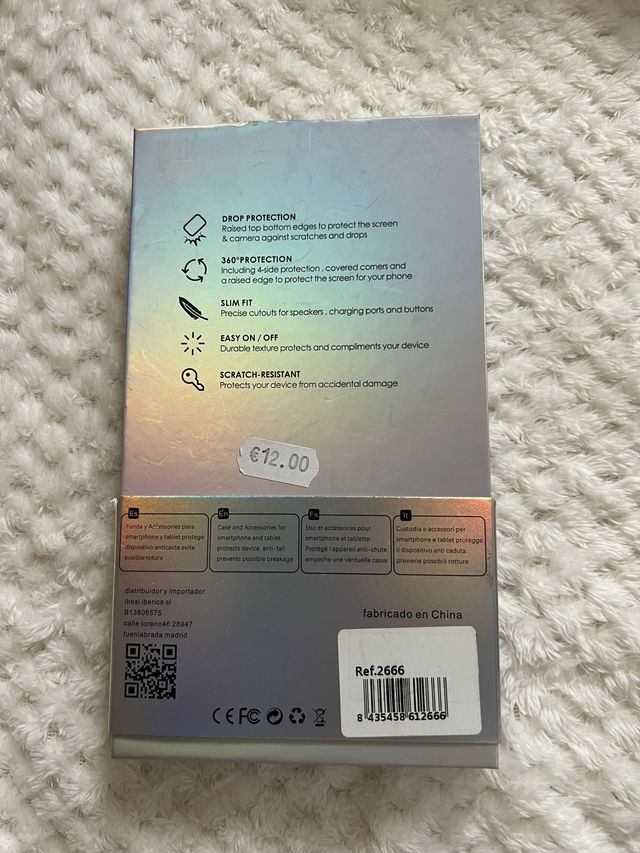 Funda Wephone iPhone 15 Carbono Verde