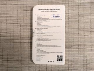 Pellicola protettiva vetro temperato iPhone 7/8