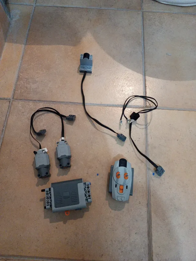 Motores y Mando compatibles lego technic