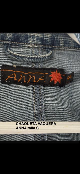 Chaqueta vaquera ANNA talla S