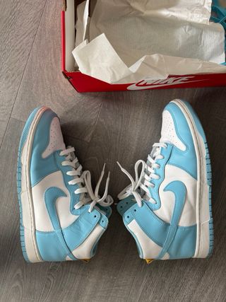 Nike Dunk High UNC Azul Blanco Talla [Talla]