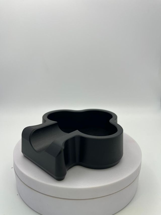 Cenicero Poker Negro Trébol