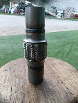 Tubo flexible escape metalico