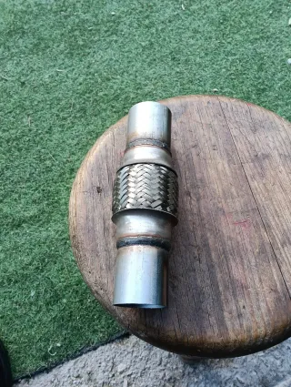 Tubo flexible escape metalico