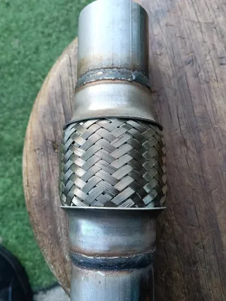 Tubo flexible escape metalico