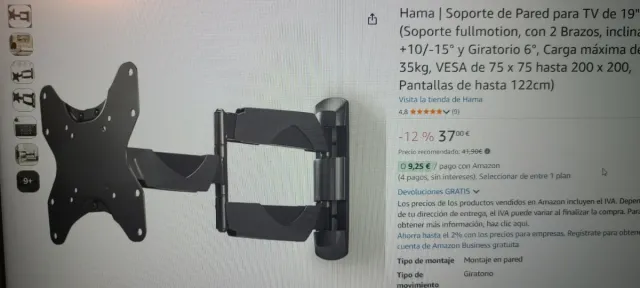Soporte TV Hama