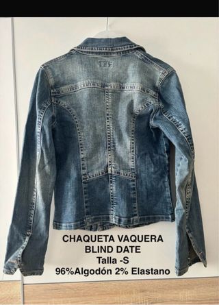 Chaqueta Vaquera BLIND DATE Talla S