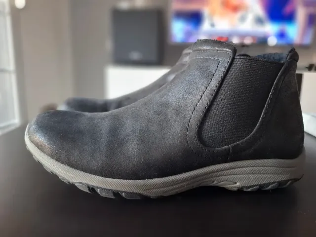 Botines Skechers Talla 38.5 Negro