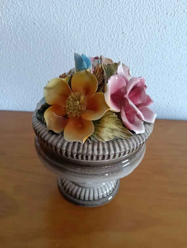 Centro de porcelana Bassano - Capodimonte