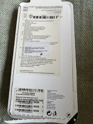 Custodia in silicone per Samsung Galaxy A52 5G