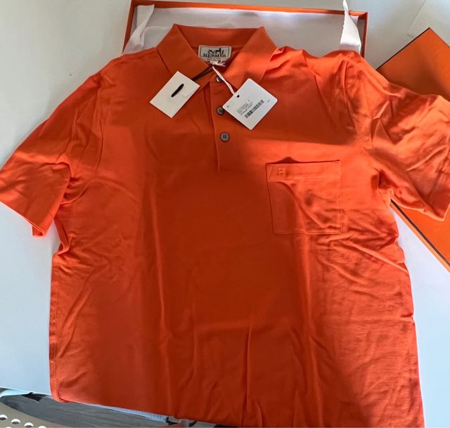 Polo Hermes Naranja Talla L