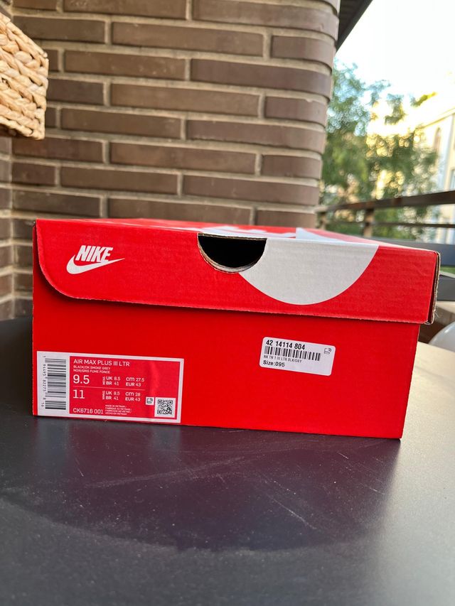 Nike Air Max Plus III LTR Negras