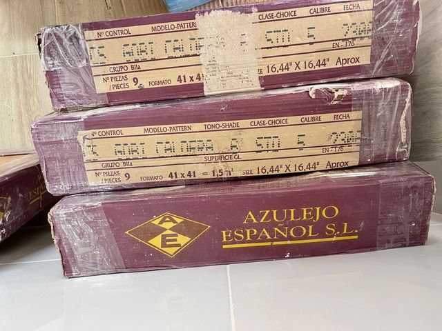 Baldosas o azulejos de cerámica