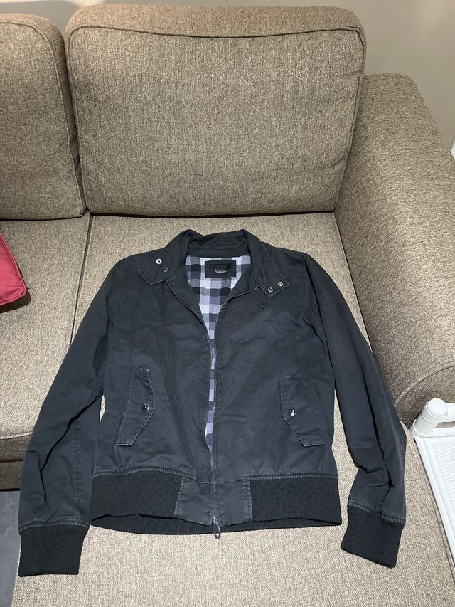 Chaqueta Zara Hombre Negra