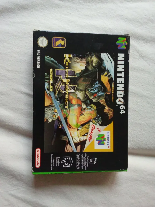 Killer Instinct Gold N64 Versione PAL