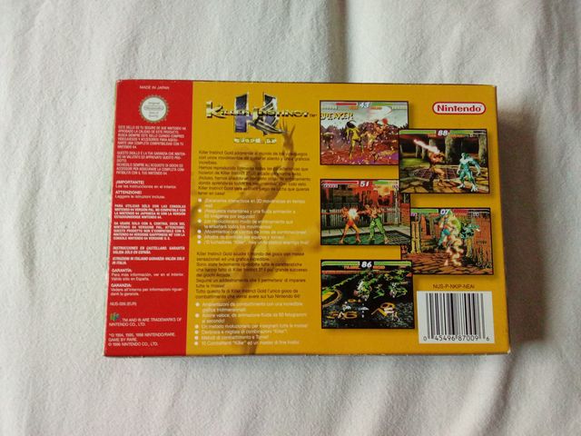 Killer Instinct Gold N64 Versione PAL
