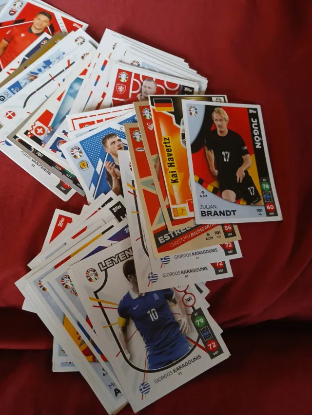 Cartas Match Attax Euro 2024