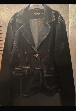 Chaqueta vaquera M&S fashion azul talla XXL