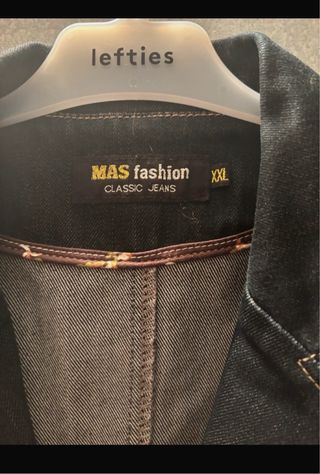Chaqueta vaquera M&S fashion azul talla XXL
