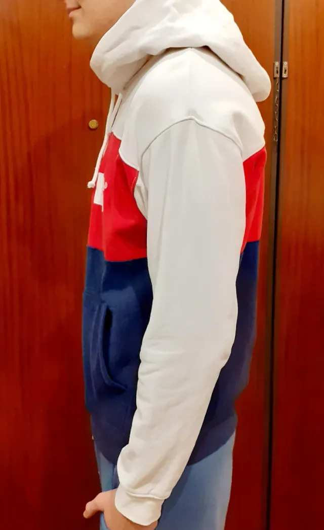 Felpa Levis color block